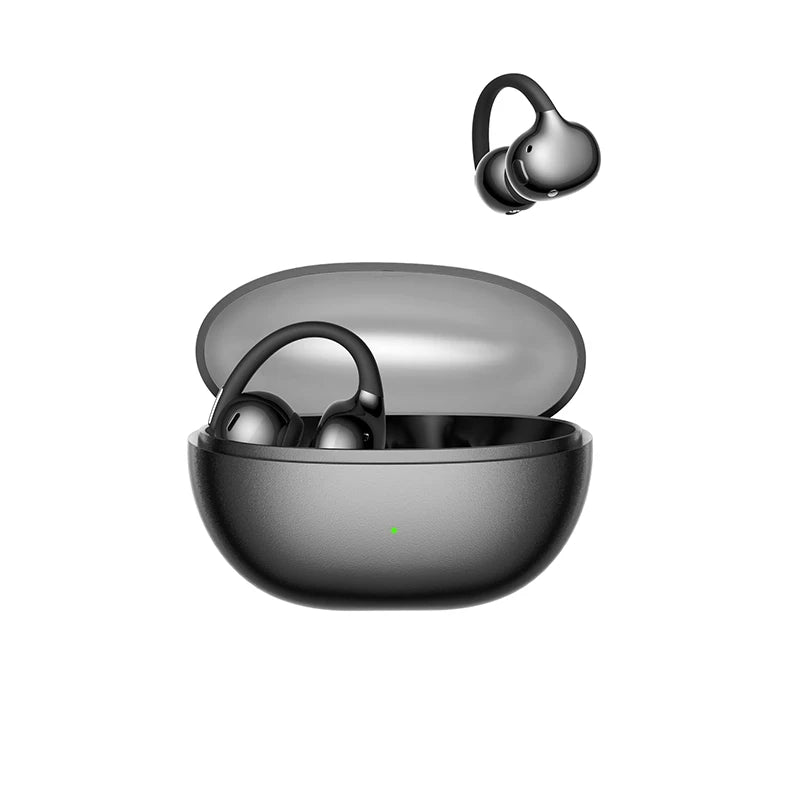 Baseus Bowie MC2 AIR Clip-on TWS Earbuds Ear Clips Wireless Earphones Bluetooth 6.0   Open earrings 4 Mic ENC Sports Headphone