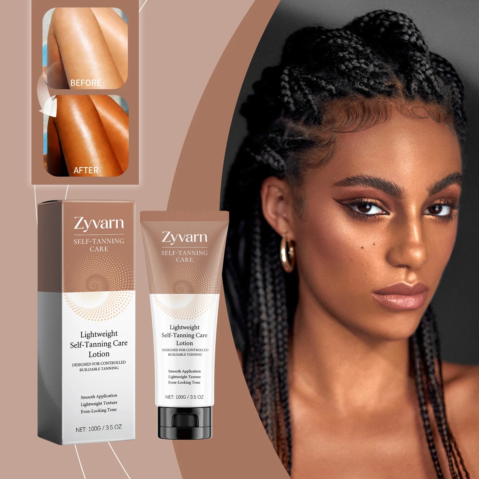 Self-Tanning Care Lotion Gentle Self-Tanning Care Lotion for Natural Sun-Kissed Skin Main image