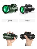 Tragbares Zoom HD 5000M Teleskop Faltbares Fernrohr Mini Leistungsstarkes Teleskop für Jagd Sport Outdoor Camping Reisen