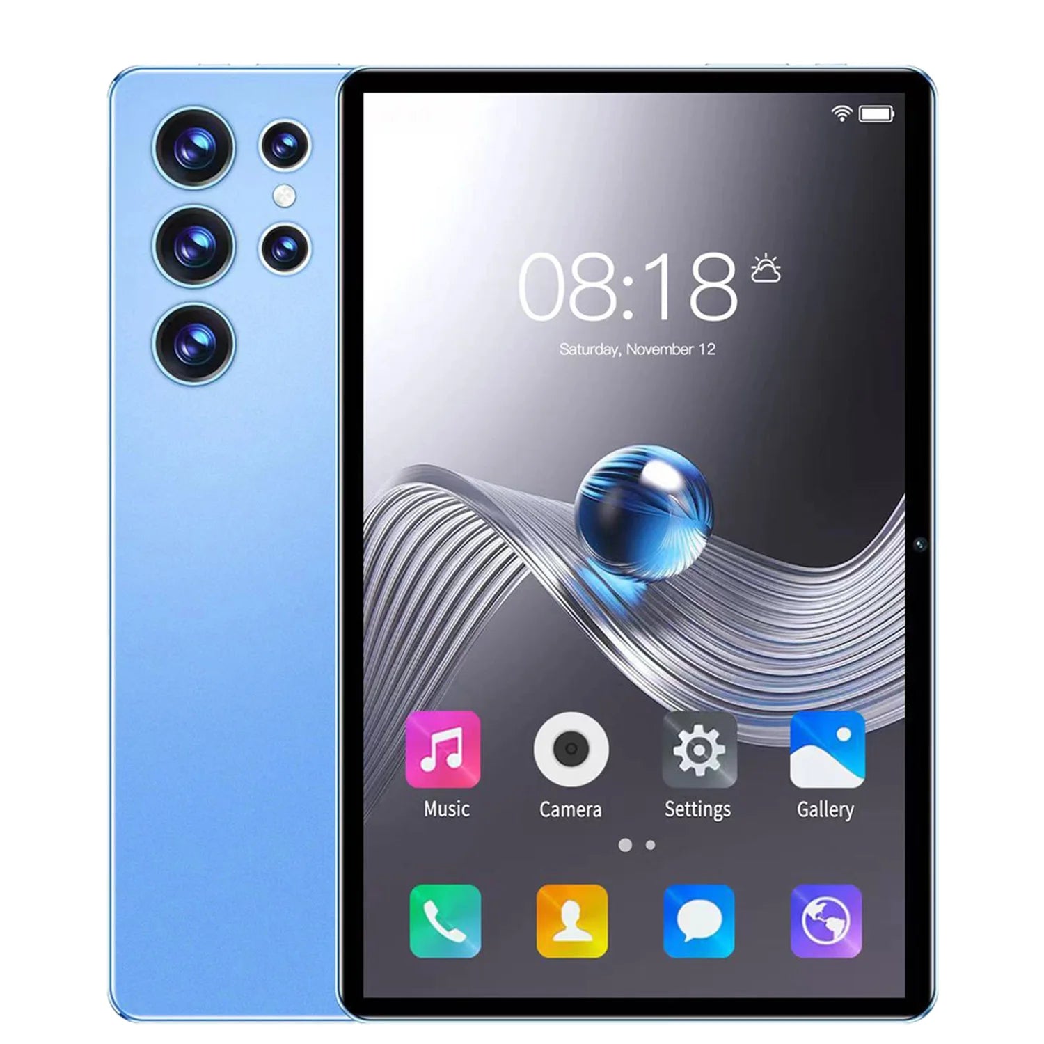Neuankömmling 10,1 Zoll Octa-Core Android-Tablets 6GB RAM 128GB ROM 4G Dual-SIM-Netzwerk AI Speed-up Tablet Bluetooth WiFi 6000mAh