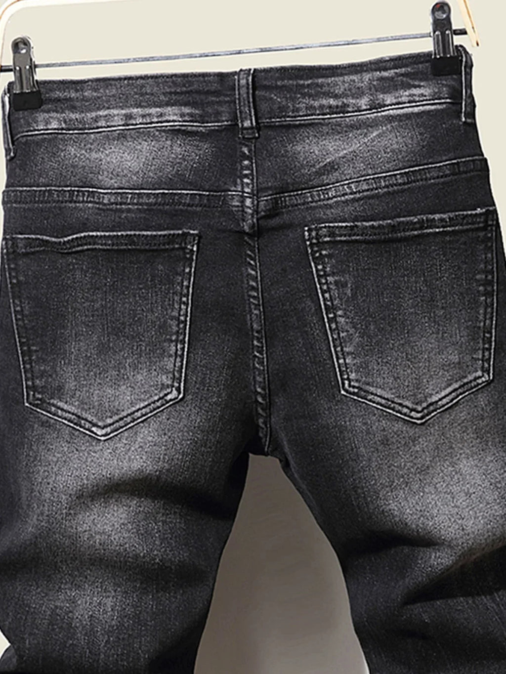 Fashion Herren Jeans Stretch Blau Skinny Jeans Für Herren Casual Slim Fit Denim Hosen Korean Style Herrenhosen Jeans