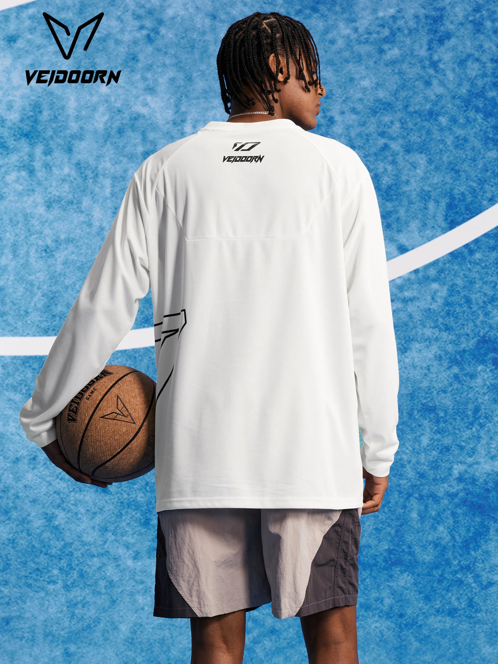 2025 Herren Quick Dry Workout T-Shirt Feuchtigkeitsableitendes Trainings-Top Gym Fitness Langarm Lauf-Basketball-Shirt Sportbekleidung