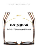 O-Q CLUB Retro Runde Herrensonnenbrille Damen Sonnenbrille Frau UV400 Lunette Zonnebril Dames Polarisierte Gläser Mann Brille Vintage