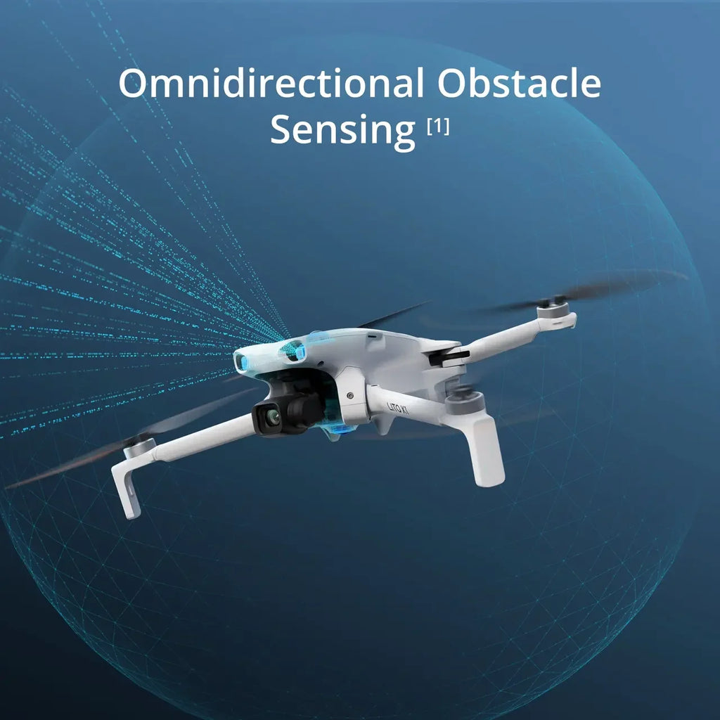 DJI Lito X1 faltbare, leichte 4K Drohne mit Hinderniserkennung ActiveTrack 1/1.3 Zoll Sensor 15km Übertragung für Anfänger C0