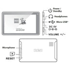 2026 Neue Verkäufe 7 Zoll 2 GB RAM 32 GB ROM G7 RCT6773 Android 8.0 Tablet PC 1024 x 600 Pixel WIFI Micro USB Einzelkamera