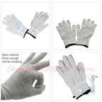 Elektrische Schock Brustwarzenklemmen BDSM Bondage Schamlippenklammer Klitoris-/Penispulsator E-Stimulations-Massagehandschuh/-Pad SM Roller Sexspielzeug für Paare
