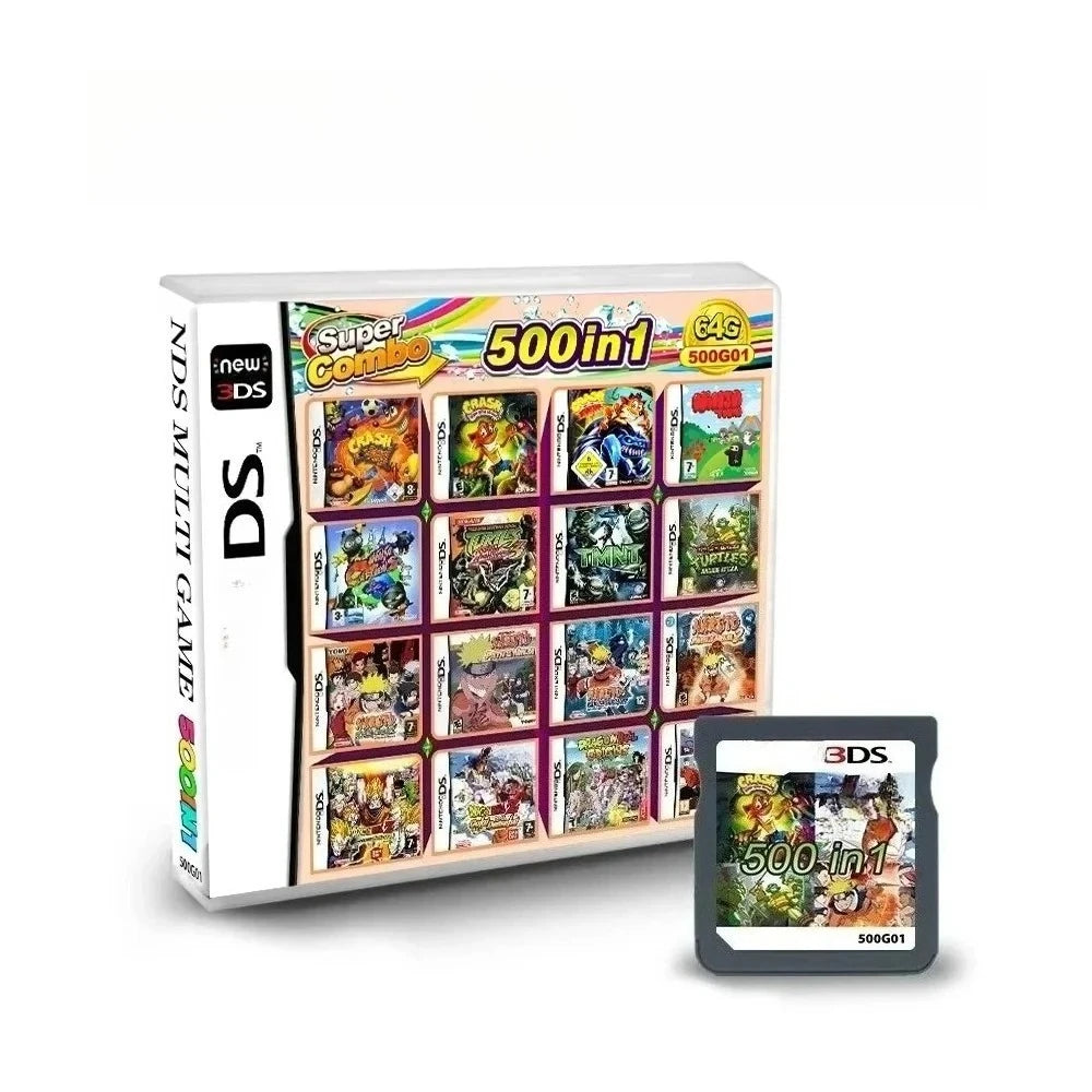 NDS Spielkarte 482in1 520in1 4300in1 500in1 468in1 Spielkarte Retro-Spielesammlung für 3DS, NDS