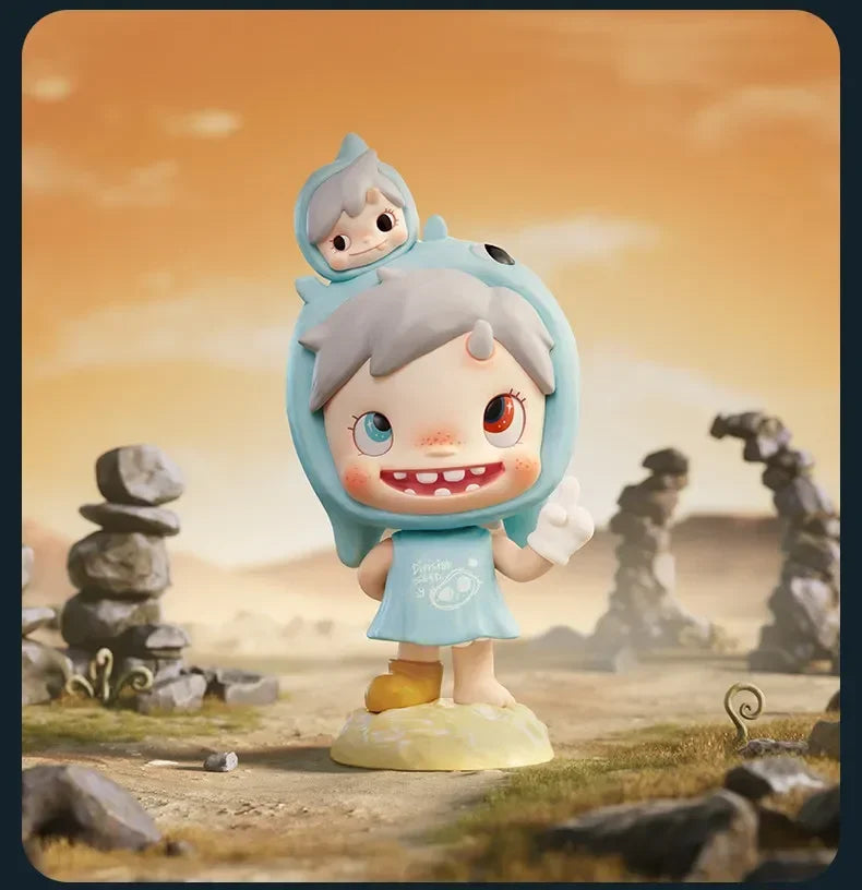 POP MART POLAR Monster Village Serie Blind Box – Süße Anime-Figuren, Ornamente, Überraschungsgeschenkpuppe – Originalspielzeug für Sammler