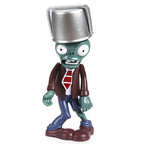 PLANTS VS ZOMBIES Verrückter Dave Spiel Actionfigur Straßensperre Eimer Totengräber Zombie Modell Puppe Kinderspielzeug Kindergeschenke