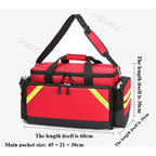 Outdoor 1200D Waterproof Large Capacity First Aid Kit Tear Resistant Oxford Cloth Medical Emergency Kit