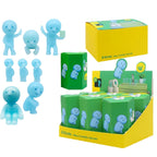 Eine Serie von Nachtleuchtenden Grünen Puppen Blind Mystery Box Actionfiguren Dekoration Desktop-Modell Spielzeug als Überraschungsgeschenk
