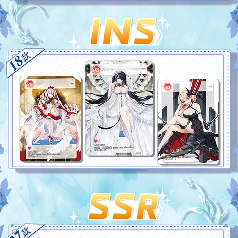 New Goddess Story Card Fufeng Kapitel Bunte Blitzkarte Anime-Charakter-Sammelkartenspiele Spielzeug Kindergeschenke