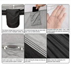 260x140cm Camping Hängematte Doppelgröße Fallschirm mit Moskitonetz Regenschutz Tarp Leicht für Wandern Reisen