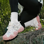Hiking Shoes Women Anti-slip Low-top Outdoor Sports Shoes Women Lace-up Comfortable Soft Breathable Casual Sneakers Women Shoes
