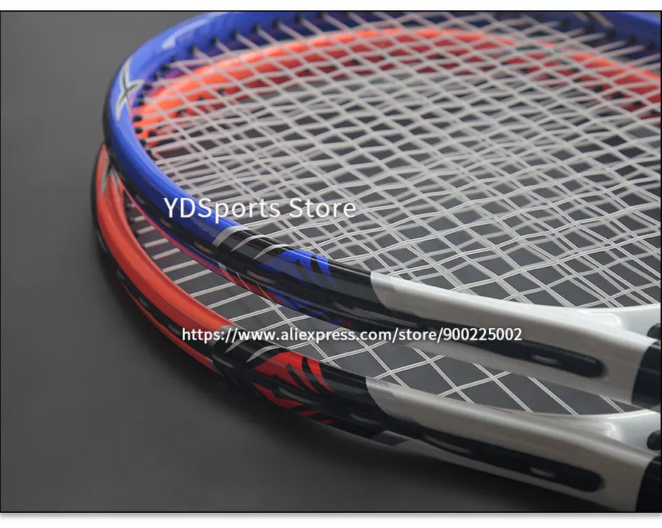 Professioneller Ultraleichtschläger aus Verbundkohlenstoff-Aluminiumlegierung, Tennisschläger 45-55LBS, Trainings-Tennisschläger Unisex Trainer