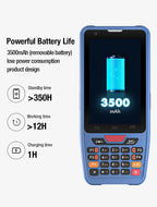 IP67 4 Zoll wasserdichter robuster Industrie-PDA Handheld Android PDA Tragbares Datenterminal NFC Datensammler für Inventur