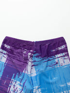 MALFC Sommer Herren Badehose Trainings-Badehose Schnelltrocknend Strand Badehose Schwimmbekleidung Sport-Tights Surf-Shorts