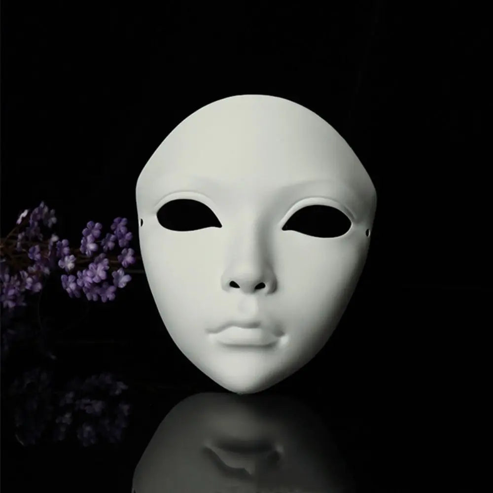 Party Supplies Vollgesichts-Cosplay Geisha Maske Blumen-Verkleidung Hanfu Cosplay Maske Maskerade Gruselige japanische Maske Kinder