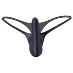 YAULAANG Sexy Herren Glanz Gay Unterwäsche Öliger G-String Tanga Glänzend niedrige Taille Hohe Elastizität Herren Dessous