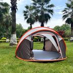 5-8 Personen Schnellaufbau-Wurfzelt wasserdichtes Campingbootzelt Outdoor-Zelt vollautomatisch Pop-Up