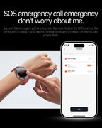 2026 Neue Smartwatch für Pflegeberufe mit EKG+PPG Gesundheitsanalyse Blutdruck Lipide Harnsäure Drahtlose HD-Anruf Smartwatch Herren Damen