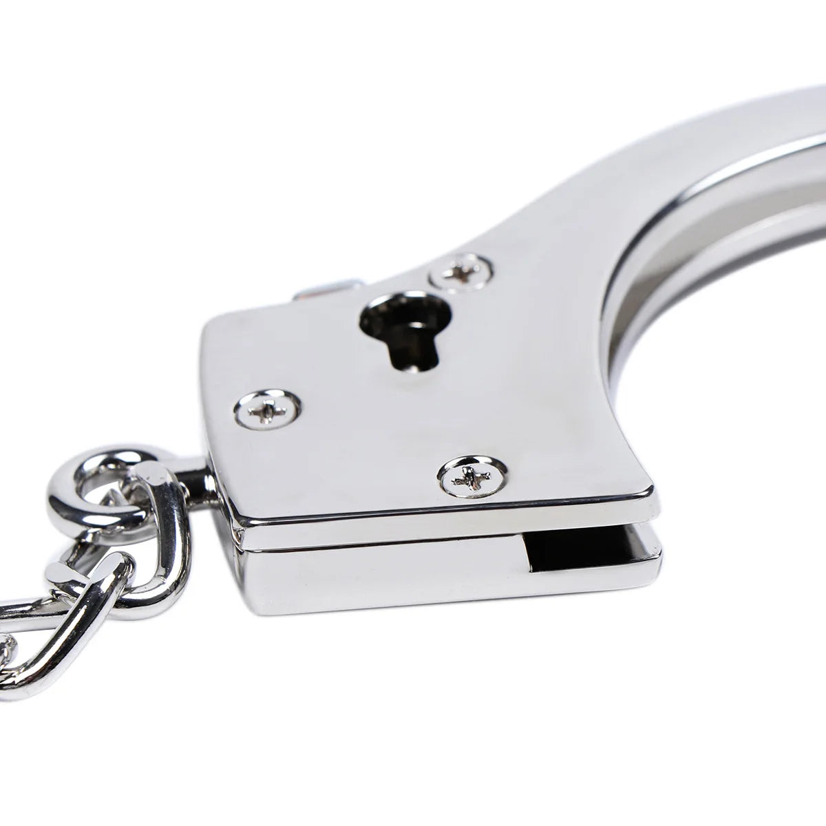 DUTRIEUX Stainless Steel Handcuffs Adjustable Fetish Restraints BDSM Bondage Alloy Lock Hand Ankle Cuffs Set Sex Toys For Couple