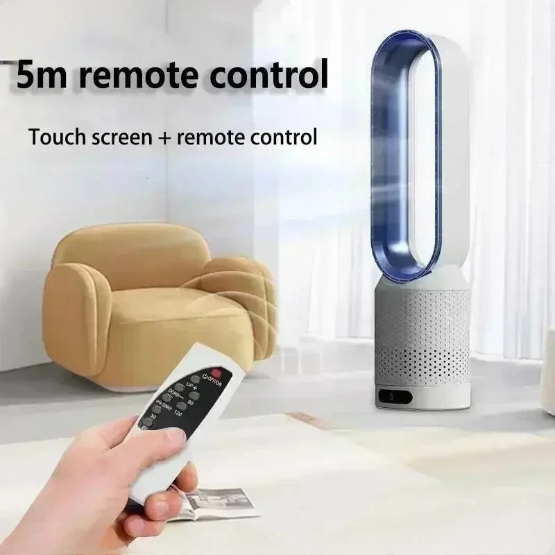 2026 Ultra-leiser rotorloser Ventilator Luftreinigungs- und Zirkulations-Turmventilator für Schlafsaal, Schreibtisch, Boden, Schlafzimmer
