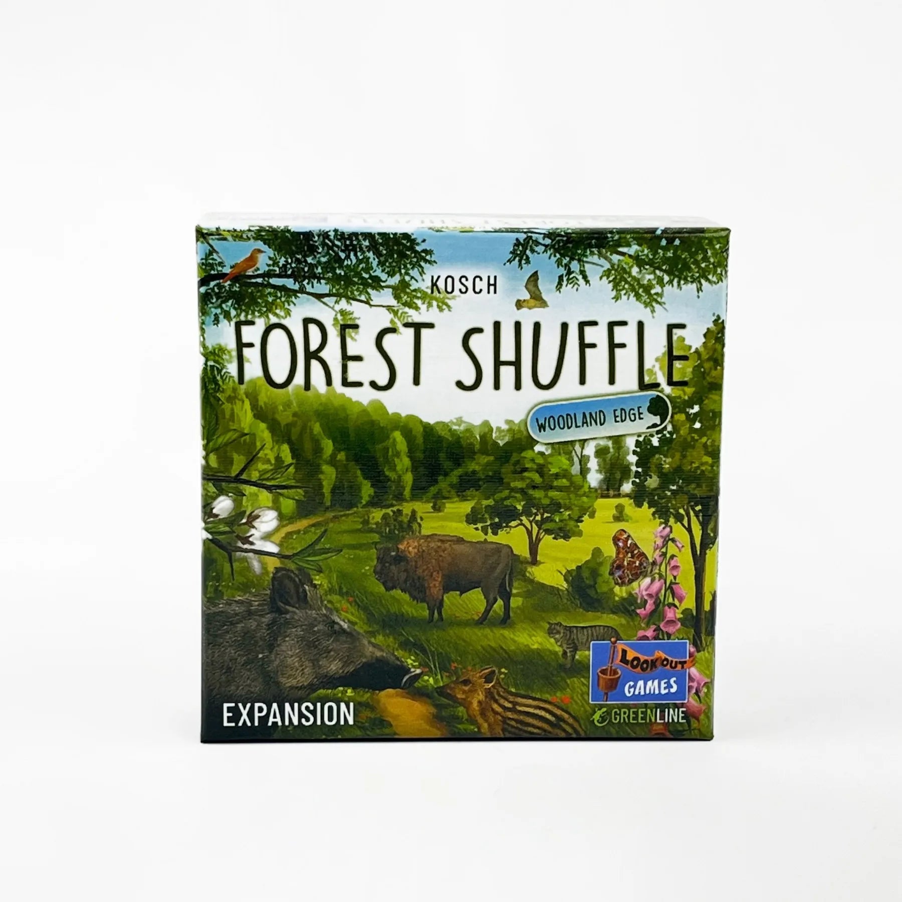 Forest Shuffle Kartenspiel – Cleveres Strategiespiel, Spaß für die ganze Familie, Kinder und Erwachsene – WALDRAND, ALPEN, Erweiterungsspiel