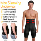 Herren Body Shaper Bauchkontroll-Shorts Shapewear Bauchmieder Boxer Slips Hohe Taille Schlankheitsunterwäsche Bein Kompressionshose
