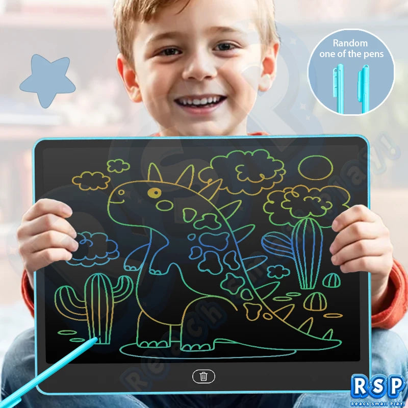 13/16 Zoll LCD Zeichentablett Schreibtafel Farbe Doodle Zähltafel Pädagogisches Spielzeug für 3-12 Jahre Kinder Geschenke Hauptbild