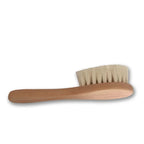2 St./Set Neugeborenen Haarbürste Kamm Natürliche Wolle Holzbürste Baby-Set Reines Naturmaterial Für die Gesundheit Ihres Babys