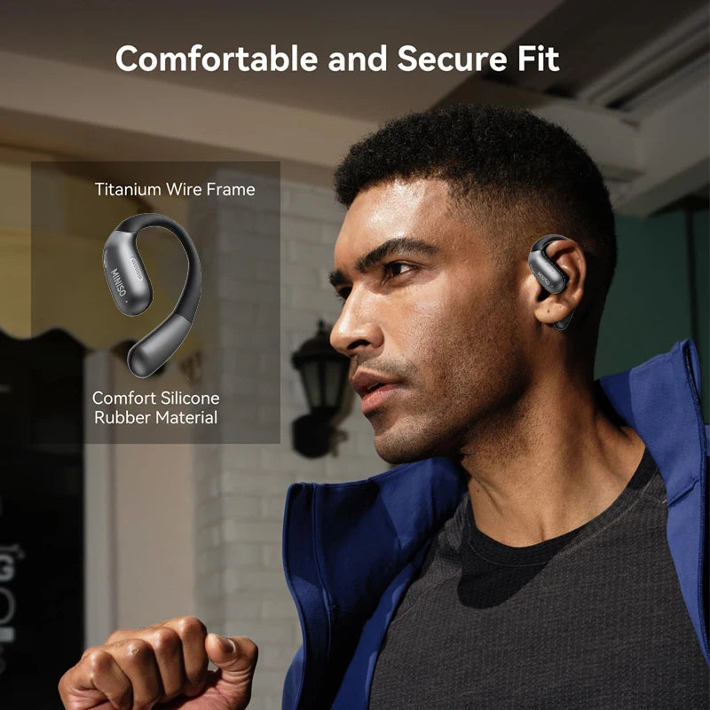[AI-Übersetzer-Kopfhörer]MINISO X28 Kabellose Kopfhörer Bluetooth 5.4 HiFi IPX5 Wasserdicht Sport Bass Leistungsstark 16 Std. Akkulaufzeit