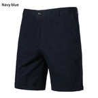 Herren Golfshorts Freizeithose Leichte schnelltrocknende lässige Arbeitsshorts Flat Front Wandershorts mit 4 Taschen