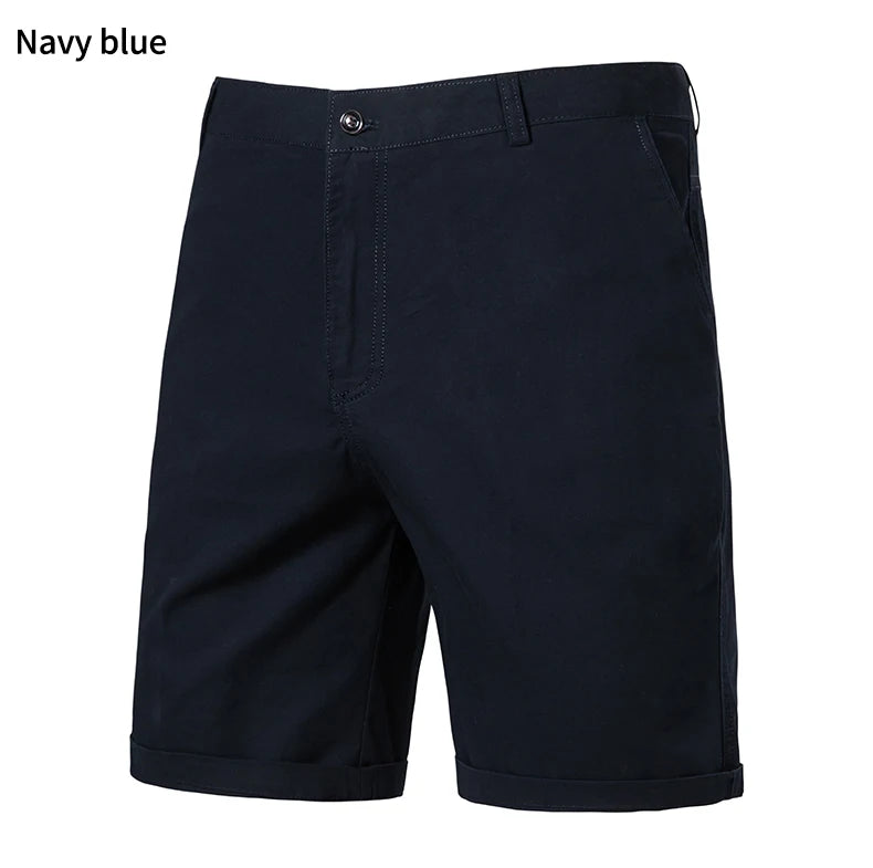 Herren Golfshorts Freizeithose Leichte schnelltrocknende lässige Arbeitsshorts Flat Front Wandershorts mit 4 Taschen