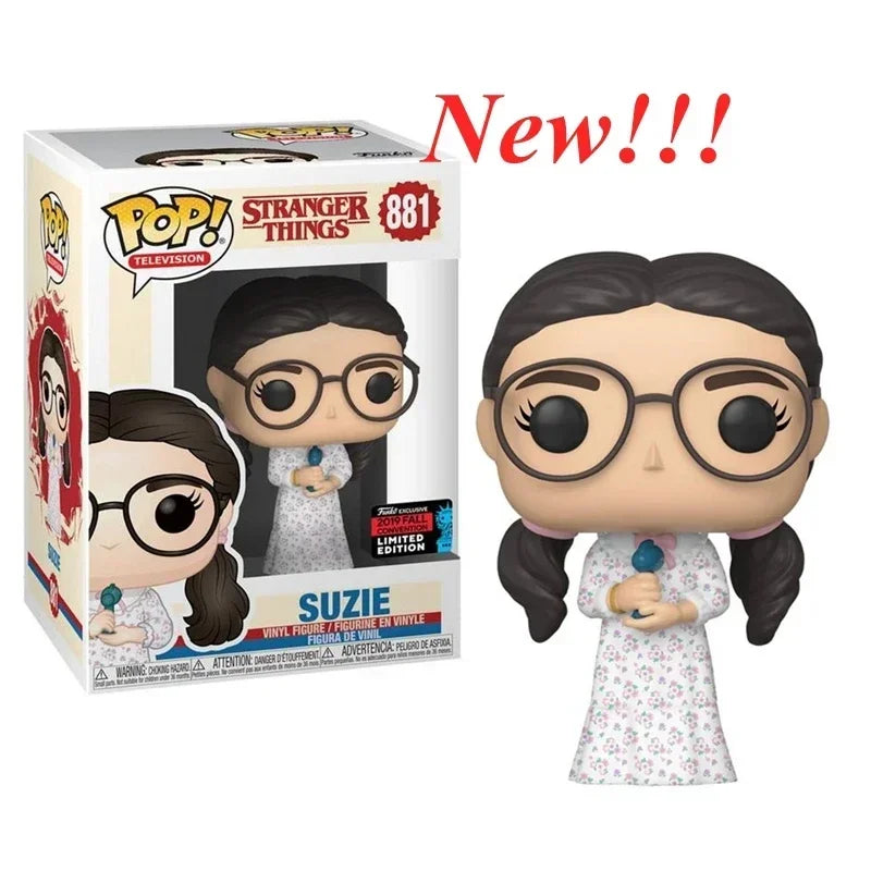 NEU!!! FUNKO POP Stranger Series #1462 Eddie #1250 Dustin Steve Robin Eleven Vinyl-Actionfiguren-Sammlermodelle für Geschenke