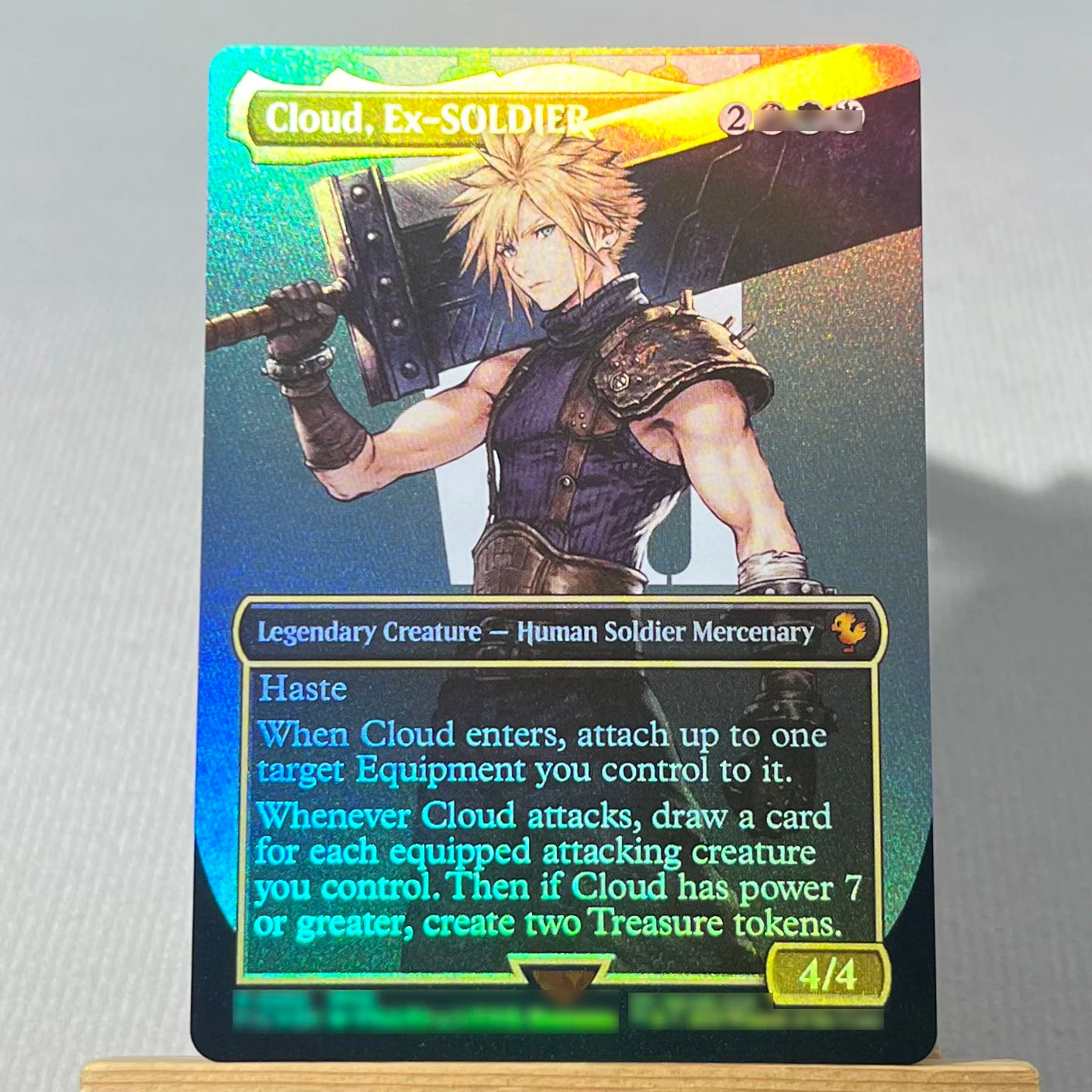 FCA FIN FIC PIP LTR FOIL4-002 magische Karten Antiker Kupferdrache Tcg Proxy Reisender Chocobo Celes, Runenritter Gathering