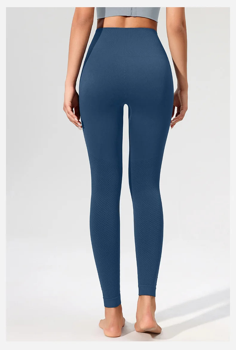 Pfirsich Lift Hüfte Hohe Taille Yogahose Damen Stretch Eng Trainingshose Laufen Sexy Fitnesshose