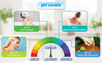 CAWOLO Alkalischer Wasserionisator PH-Wassergerät Alkalischer Wasserspender 11 Platten Platinbeschichtung Alkalischer Wasserionisierer
