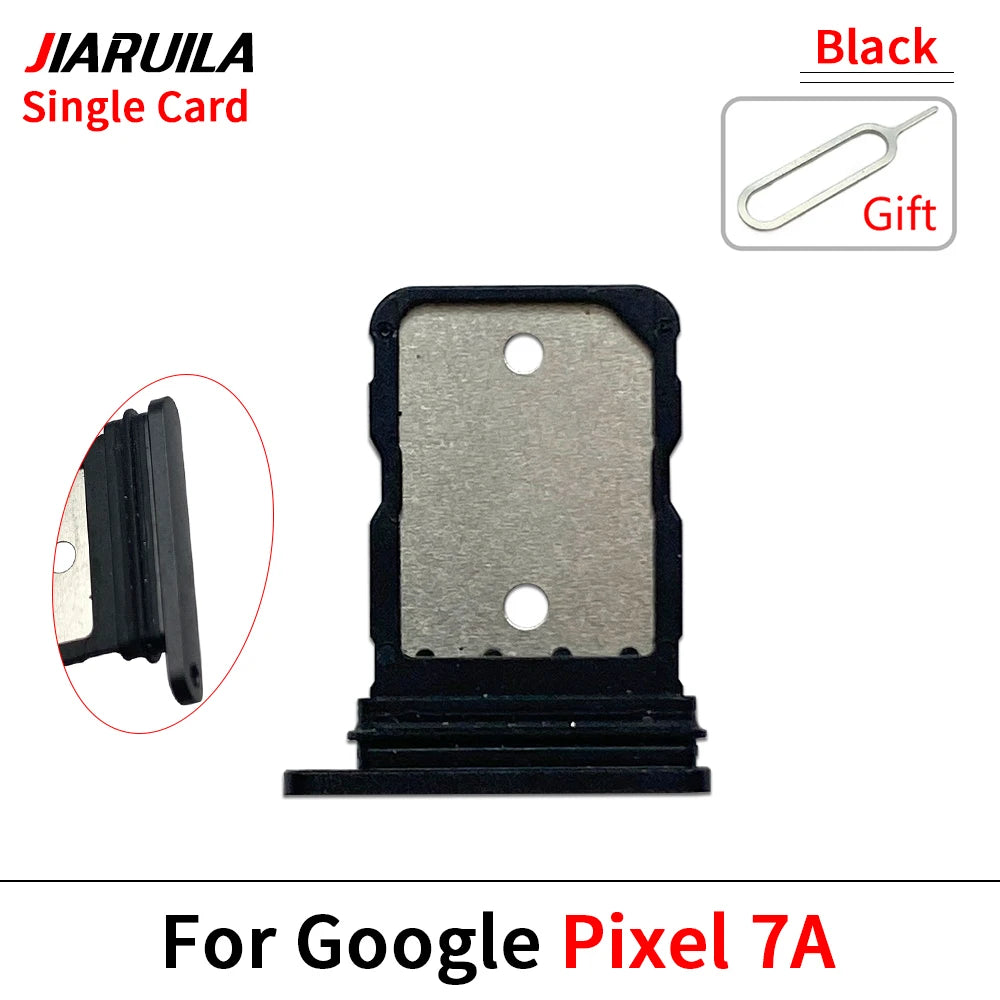 SIM-Kartenhalter für Google Pixel 7 7A 7 Pro SIM Single Kartenfach Halterung Schublade Handyhalter Adapter Fach Chip Slot Schublade Ersatzteile