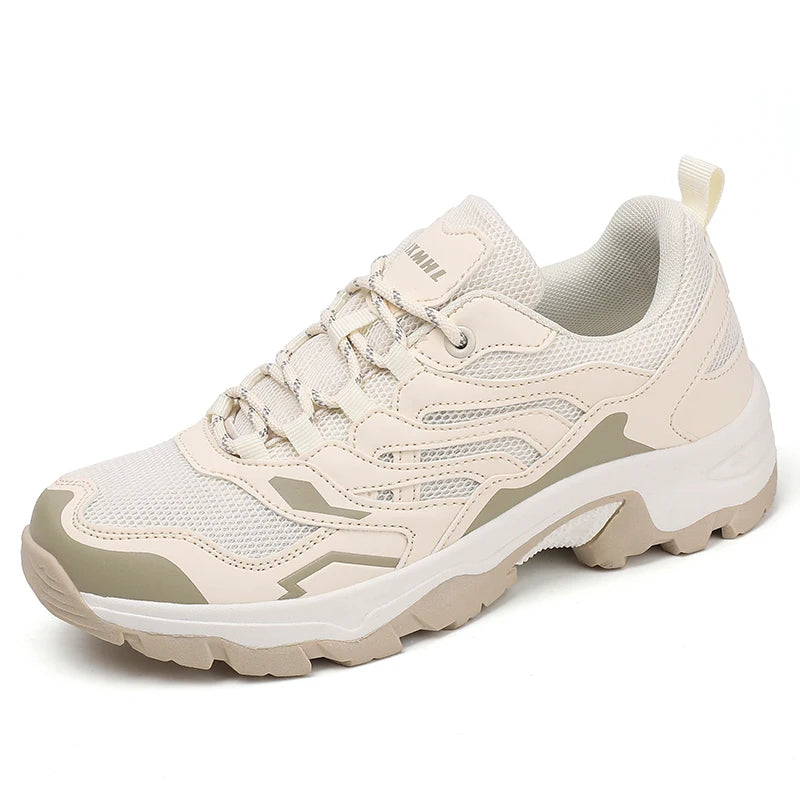 Non Slip Hiking Shoes Woman Summer Outdoor Trekking Shoes Women Mesh Breathable Mountain Shoes Trail Climbing