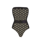 2tlg. bedruckter Badeanzug Damen Sexy Bademode Neuer Bikini mit langem Rock Damen Biquini Push Up Badeanzug Body Strandkleidung Strandtuch