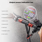 iScooter iX5S E-Scooter 48V15Ah Akku 1000W Motor EABS Bremssystem Elektroroller 11" Offroad-Reifen City E-Scooter für Erwachsene