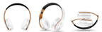 Herren Geschenk Gold Wireless Kopfhörer Bluetooth Kopfhörer Stereo Headset Spiel mit eingebautem Mikrofon, universell für Android und iOS