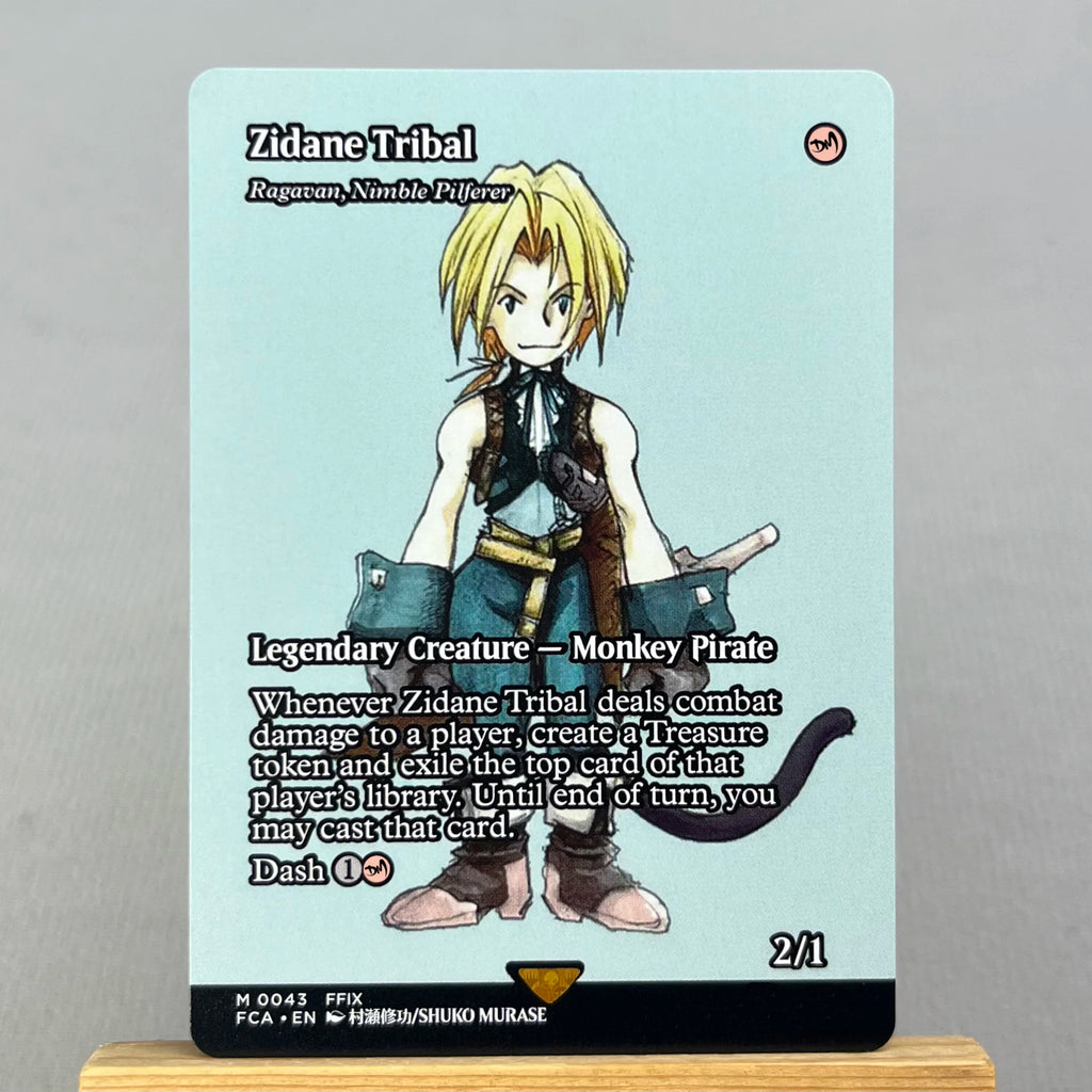 FIN PSS5 FCA HOLO14-001 Tcg proxy magical cards Sephiroth, legendärer SOLDAT Vivi Ornitier Cloud, Söldner aus Midgar Versammlung