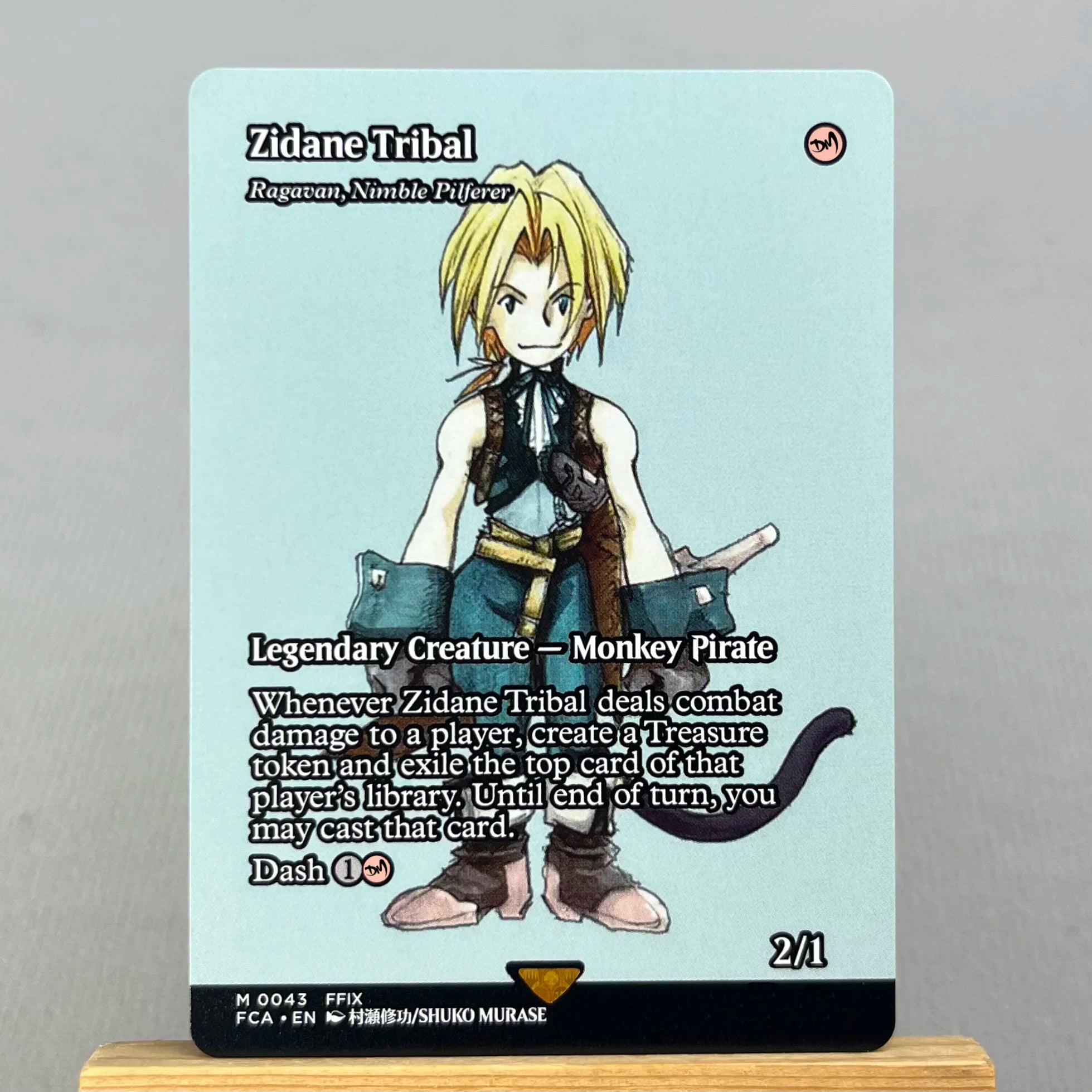 FIN PSS5 FCA HOLO14-001 Tcg proxy magical cards Sephiroth, legendärer SOLDAT Vivi Ornitier Cloud, Söldner aus Midgar Versammlung