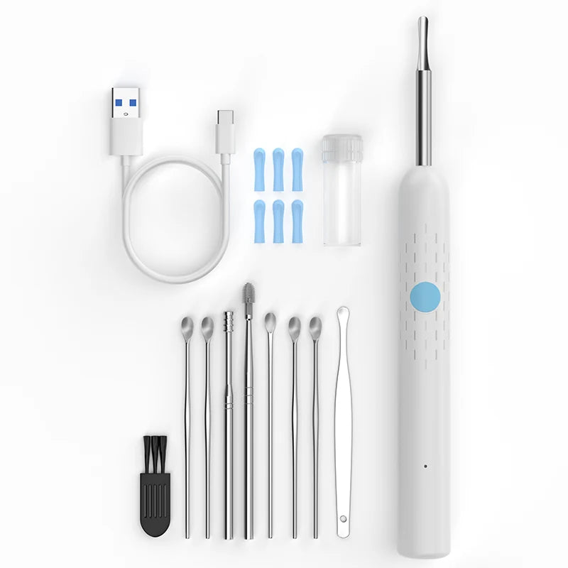 WIFI Visual Ohrenstäbchen HD1080P 4.2MM Mini-Kamera Ohrhörer Ohrenschmalzentferner Wireless Endoskop Gesundheitspflege Ohrenschmalzreinigung