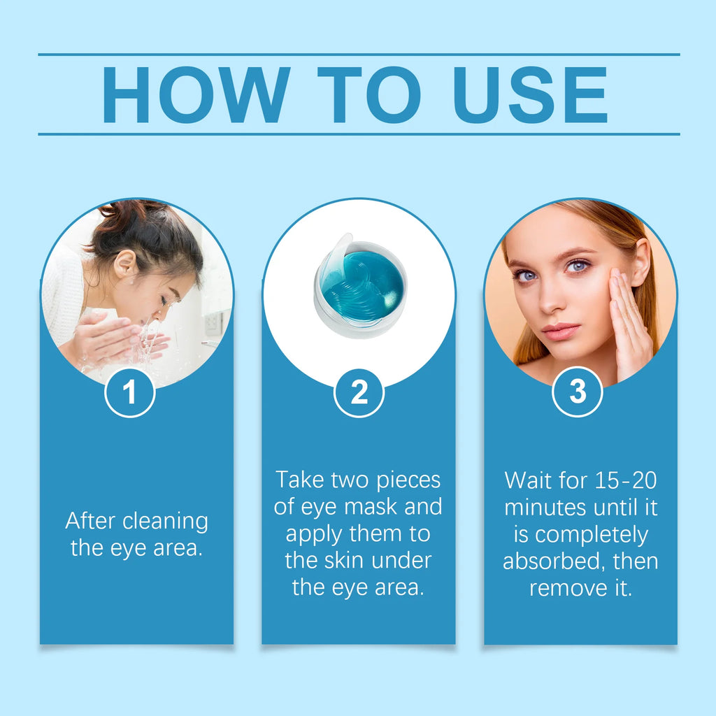 Retinol Eye Mask Patch - Gentle ingredients to care for the skin around the eyes, nourishing and moisturizing eye mask