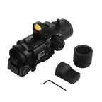 1-4x variables Zielfernrohr mit Mini-Rotpunktvisier Red Dot Sight Jagdvisiere