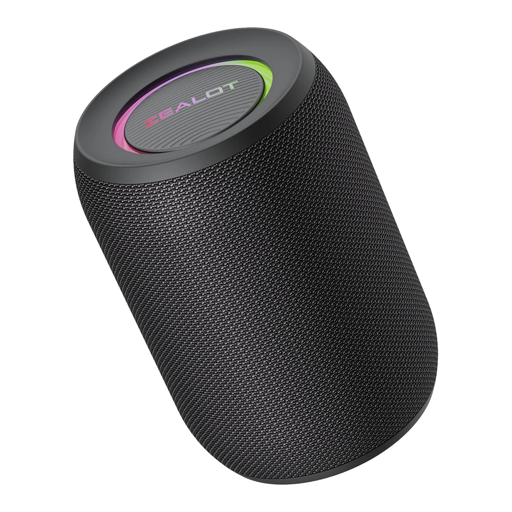 ZEALOT-S32PRO Tragbarer Bluetooth 5.2 Lautsprecher Outdoor Wasserdichter Kabelloser TWS Mini-Säulenlautsprecher Outdoor TF-Karten Boombox