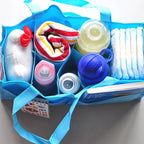 Tragbare Wickeltasche Flaschenaufbewahrung Multifunktionale separate Tasche Windel Umhängetasche Babytasche Windel-Organizer